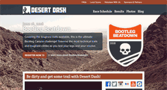 Desktop Screenshot of desertdash.com