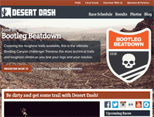 Tablet Screenshot of desertdash.com